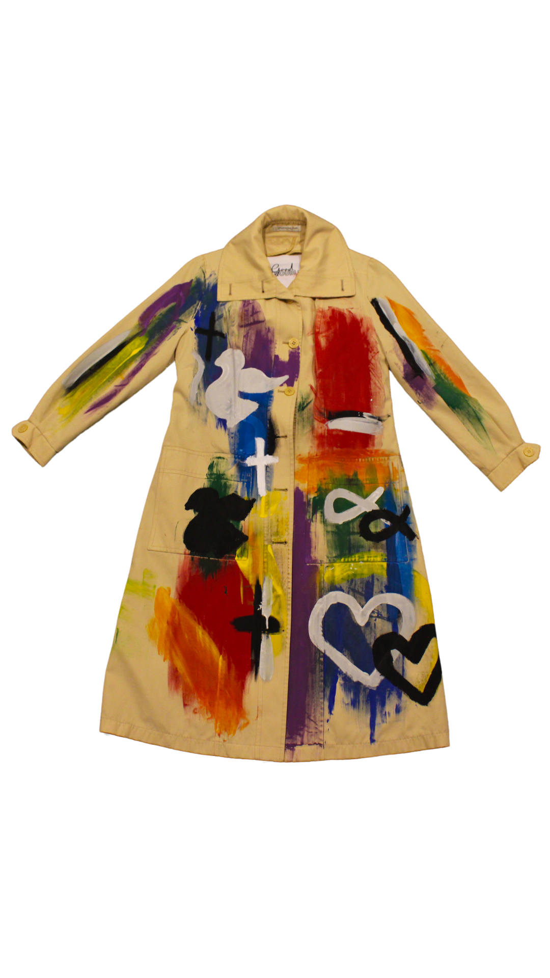 “Spread Love” Trench Coat
