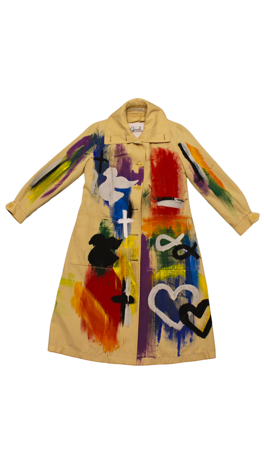 “Spread Love” Trench Coat