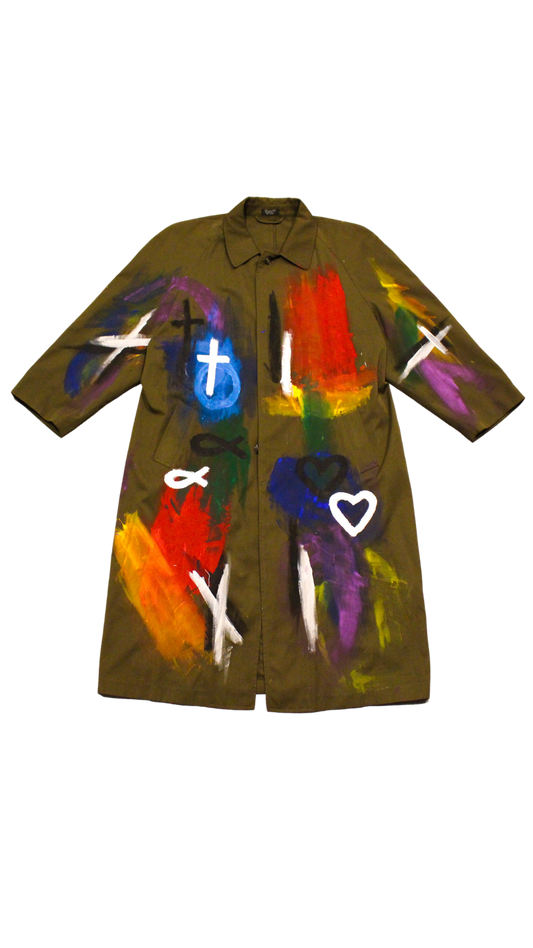 “Be Kind” Trench Coat