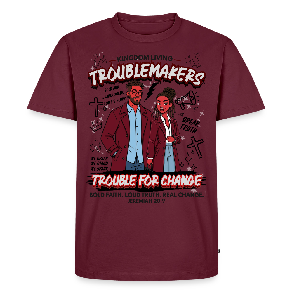 School of Kingdom Living- TroubleMakers - burgundy
