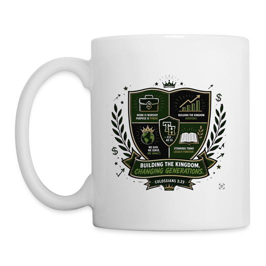 School of Kingdom Living- Hustlers Mug - white