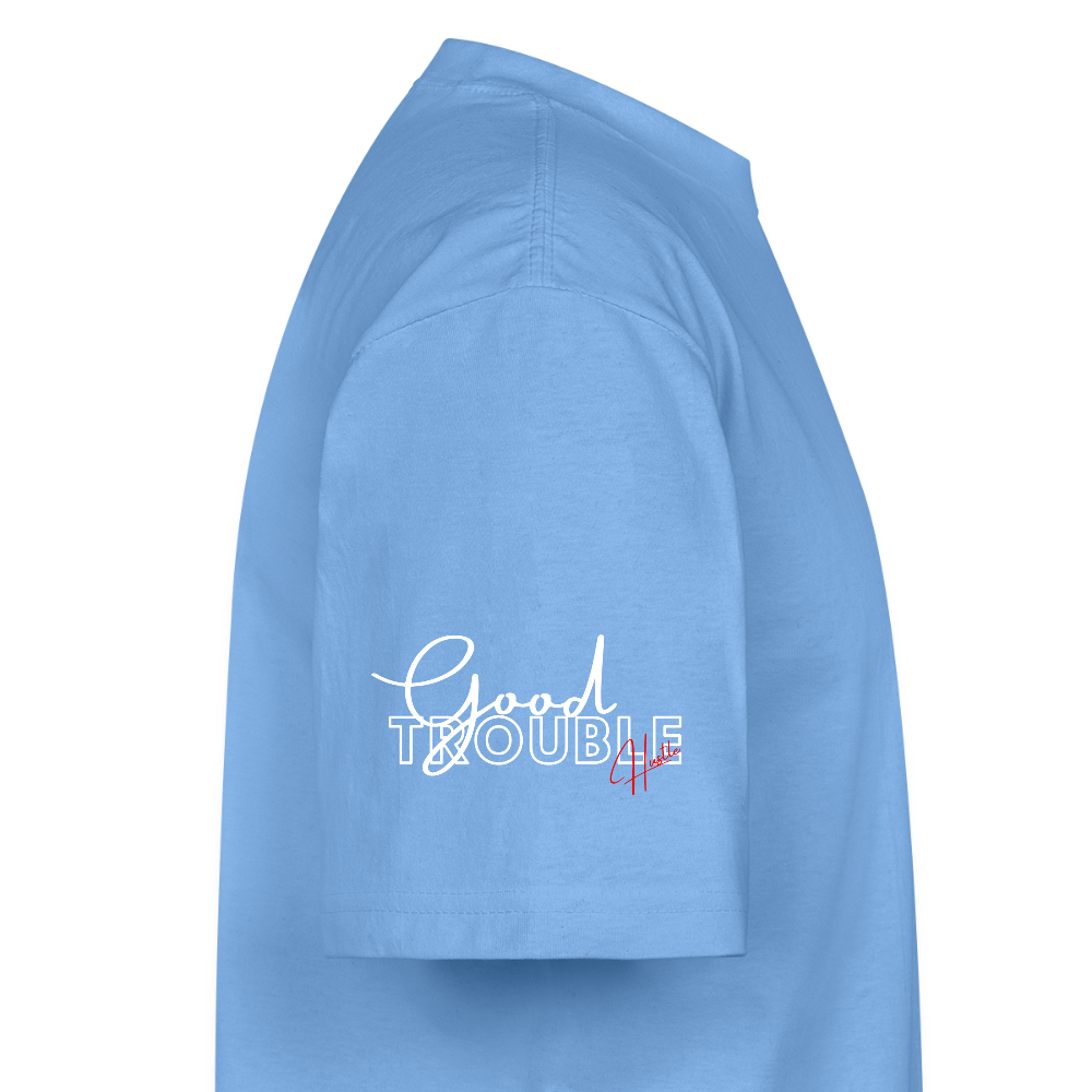 Let Go & Let God T-Shirt - sky blue