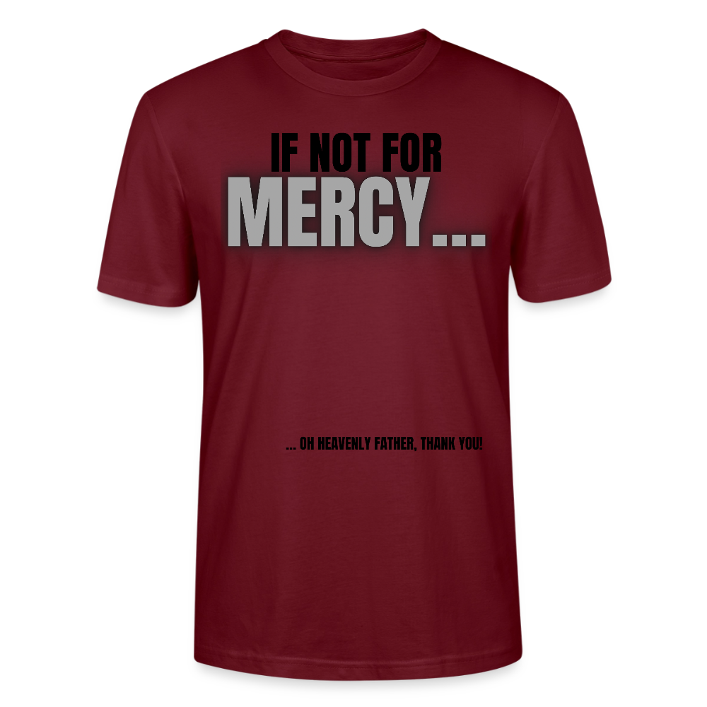 “Mercy” T-Shirt - burgundy