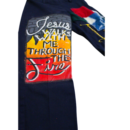 Jesus is with me through the fire pants