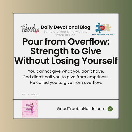 Pouring from Overflow: Why You Can’t Rebuild on Empty