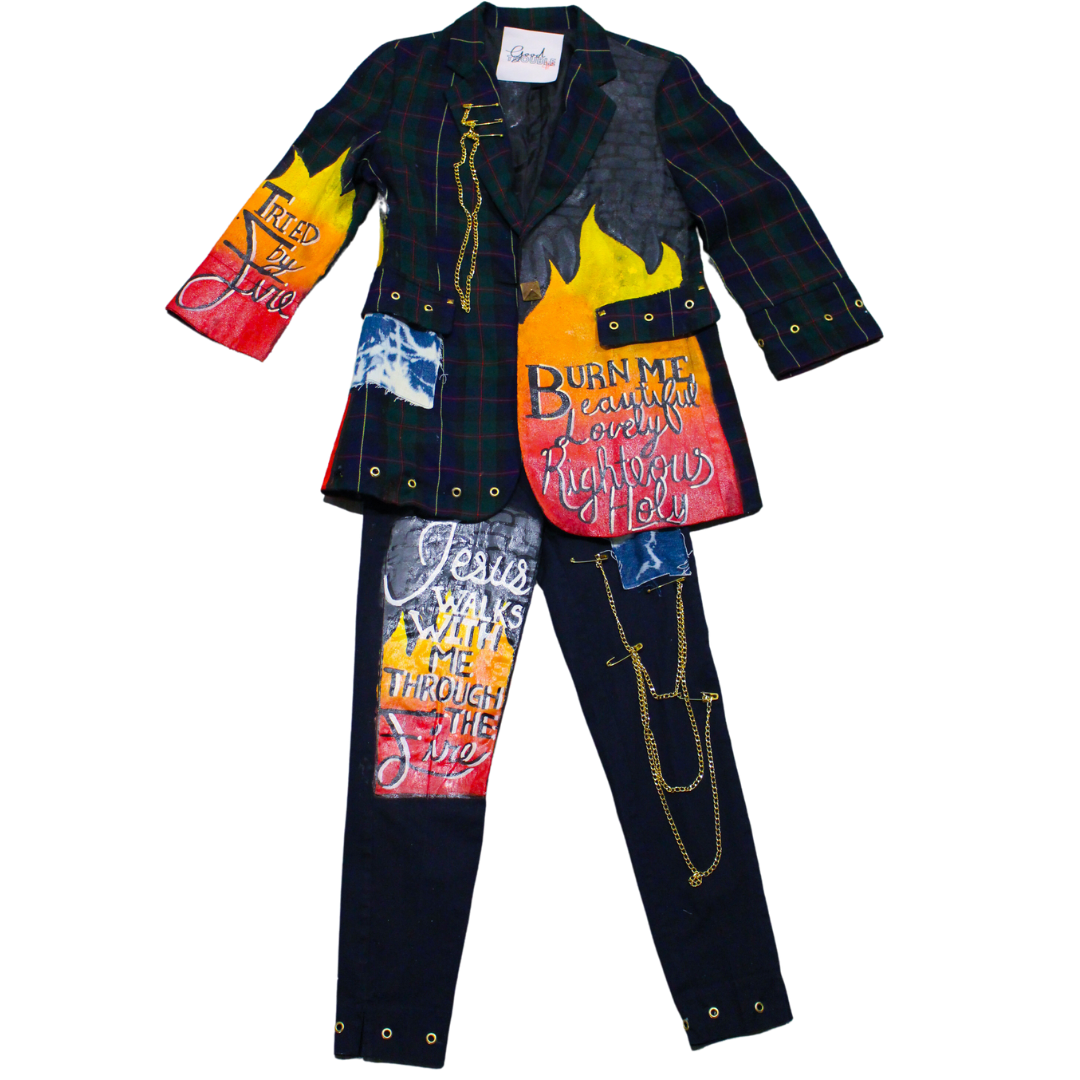 Jesus is with me through the fire pants