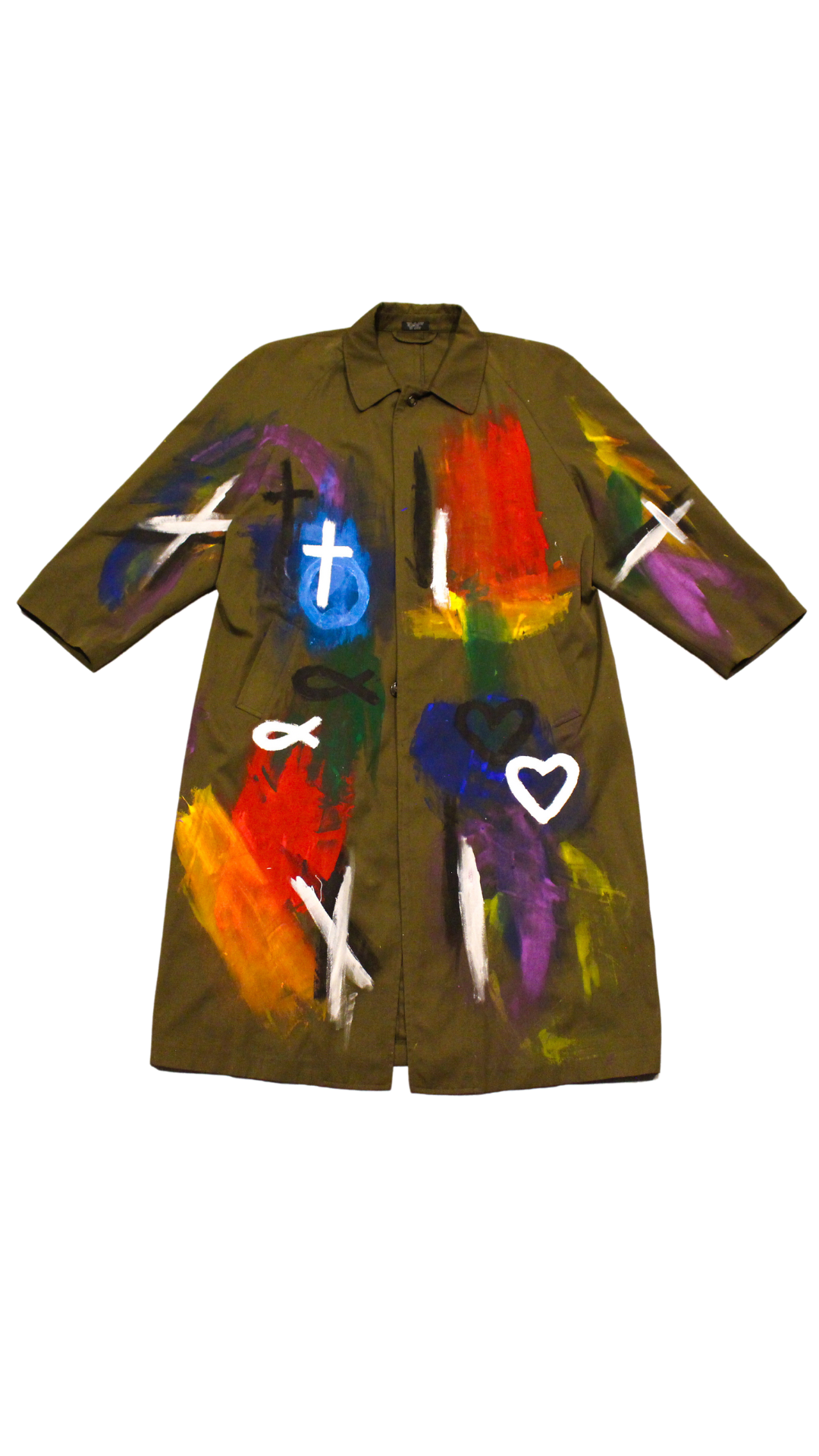 “Be Kind” Trench Coat
