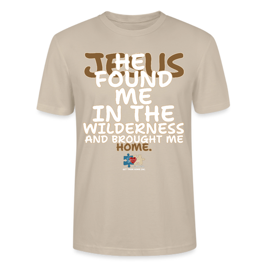 “Found in the Wilderness” Unisex Organic T-Shirt - dust