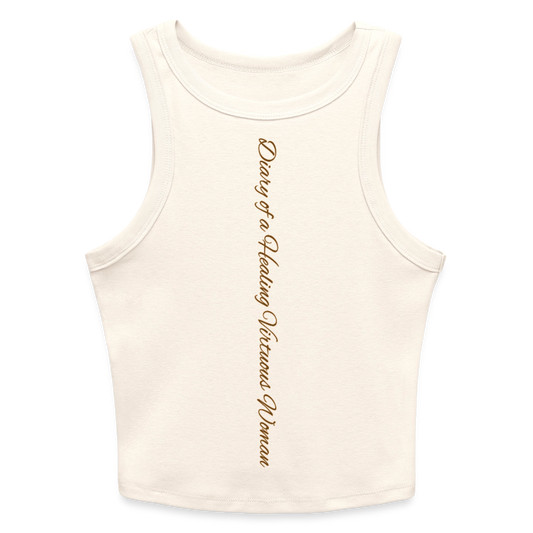 “Ruth 3:10” Slim Fit Rib Women's Tank Top - natural