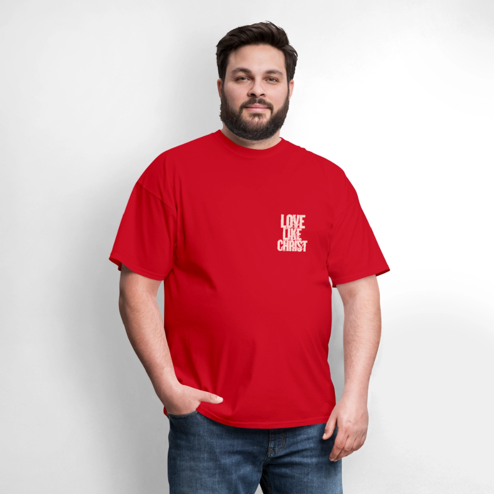 Love Like Christ Tee - red