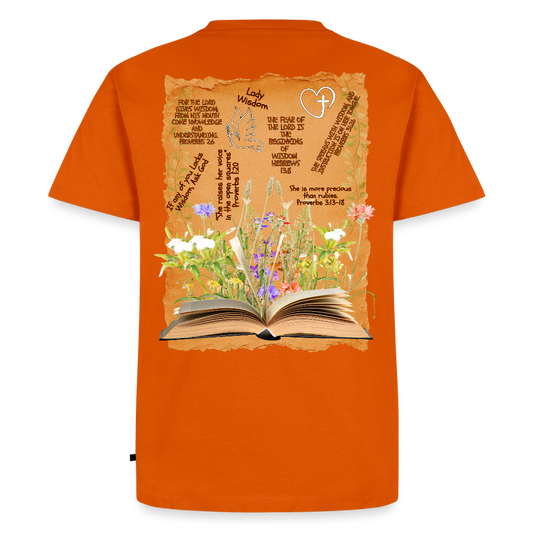 Wisdom T-shirt - orange 