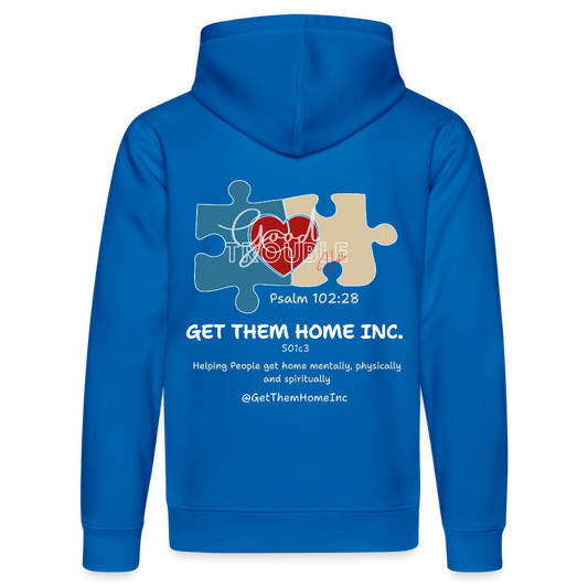 “Logo” Unisex Organic Hoodie - royal blue