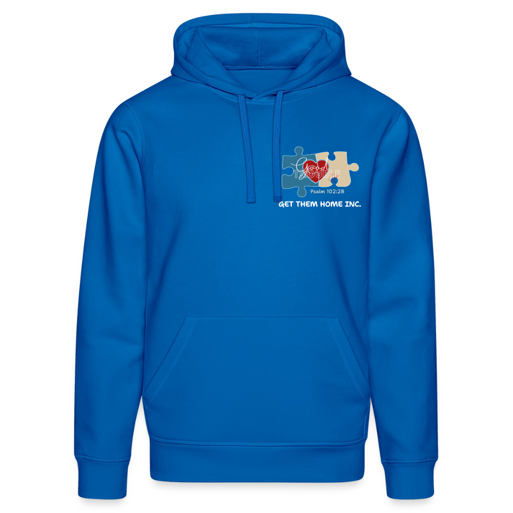 “Logo” Unisex Organic Hoodie - royal blue