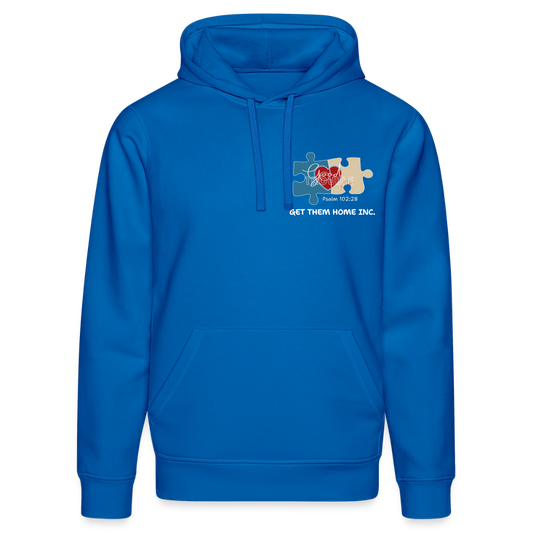 “Logo” Unisex Organic Hoodie - royal blue
