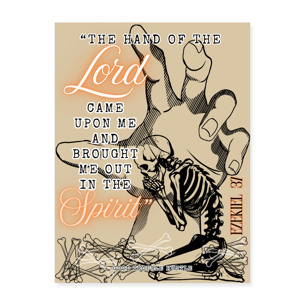 The Hand of the Lord - Poster 18x24 - white
