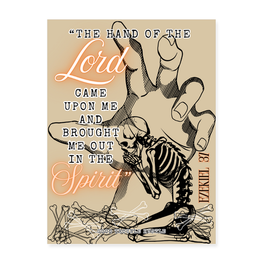 The Hand of the Lord - Poster 18x24 - white
