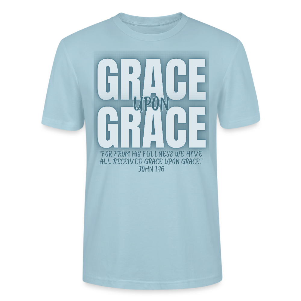 “Grace upon Grace” T-Shirt - sky blue