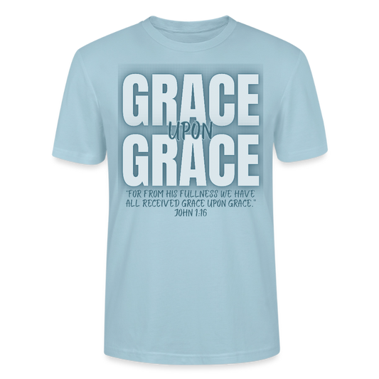 “Grace upon Grace” T-Shirt - sky blue
