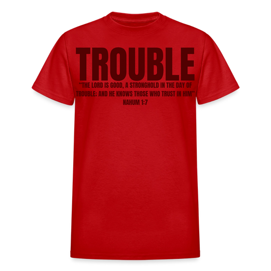“Trouble” T-Shirt - red