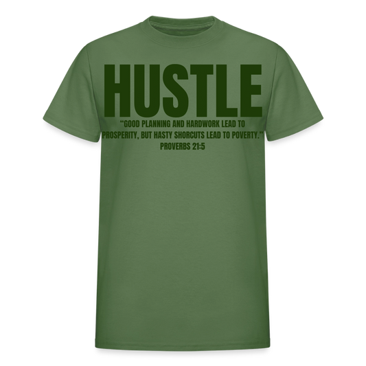 “Hustle” T-Shirt - military green