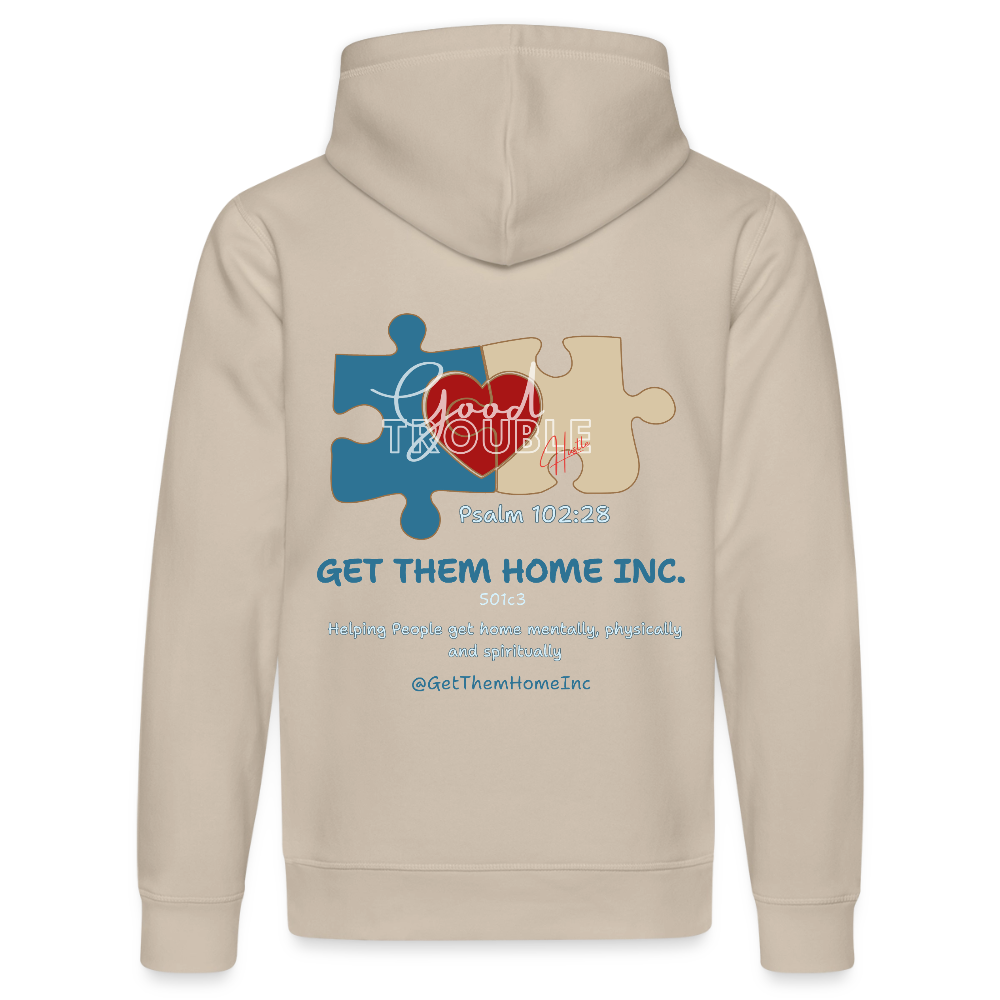 “Get Them Home” Unisex Organic Hoodie - dust