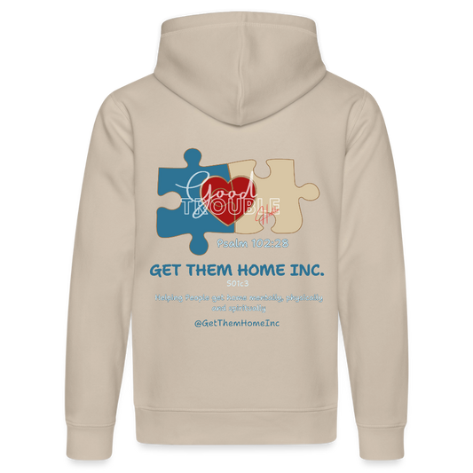 “Get Them Home” Unisex Organic Hoodie - dust