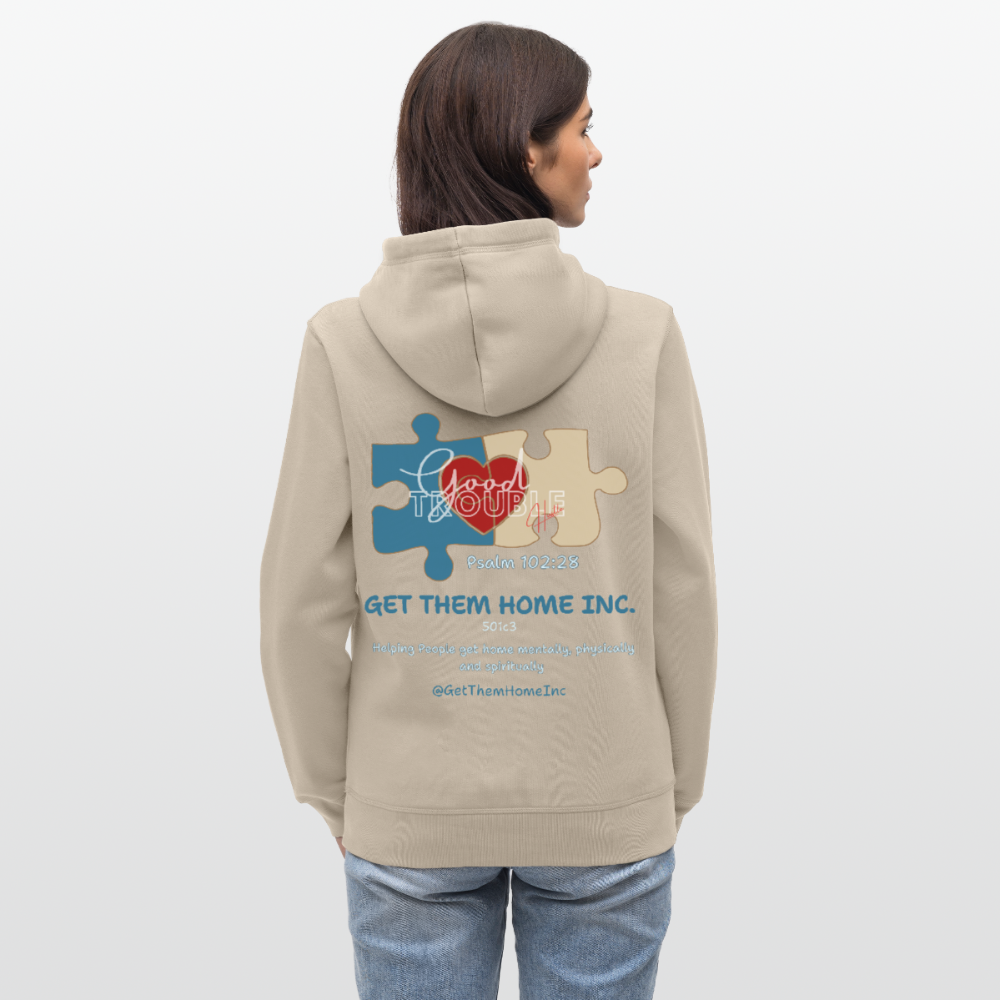 “Get Them Home” Unisex Organic Hoodie - dust