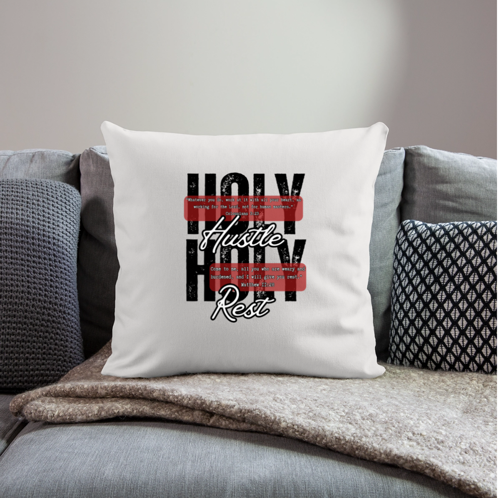 Holy Hustle, Holy Rest - natural white