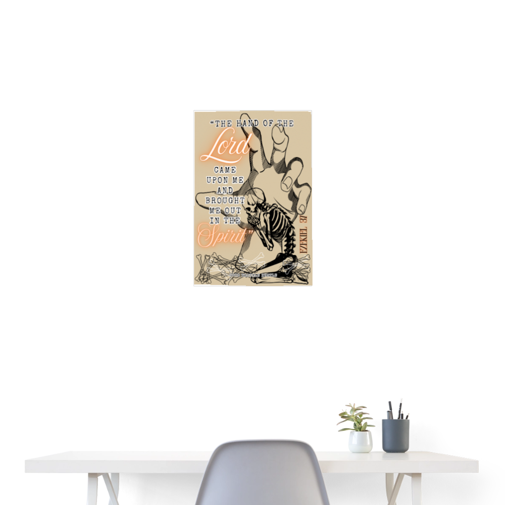 The Hand of the Lord - Poster 18x24 - white