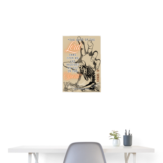 The Hand of the Lord - Poster 18x24 - white