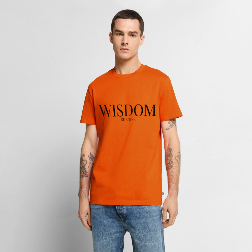Wisdom T-shirt - orange 