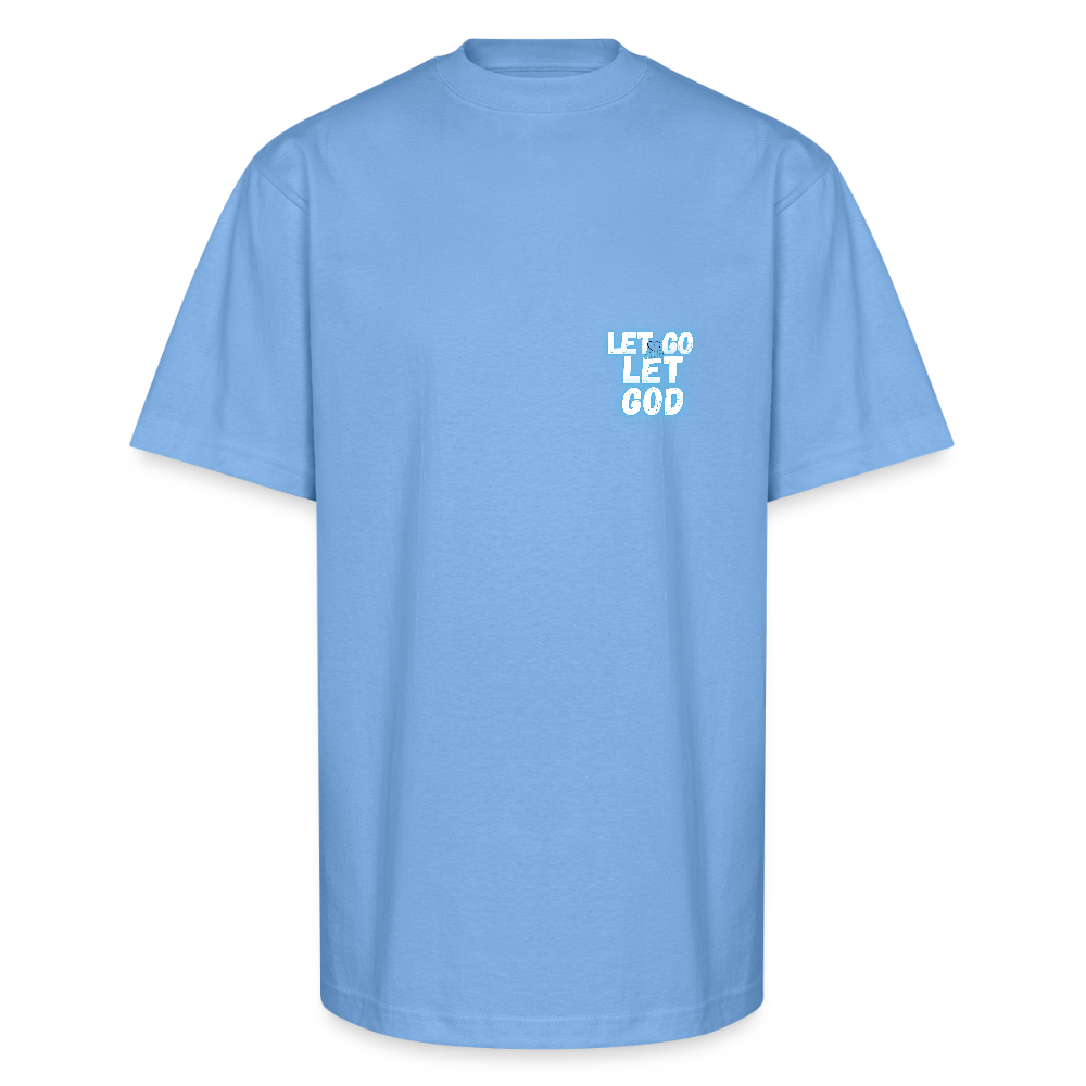 Let Go & Let God T-Shirt - sky blue