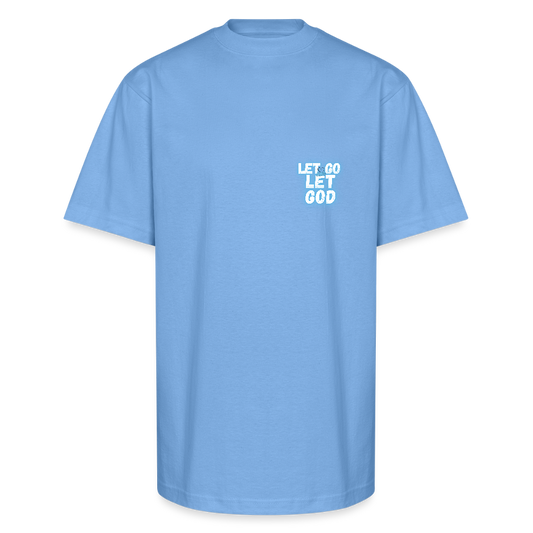 Let Go & Let God T-Shirt - sky blue