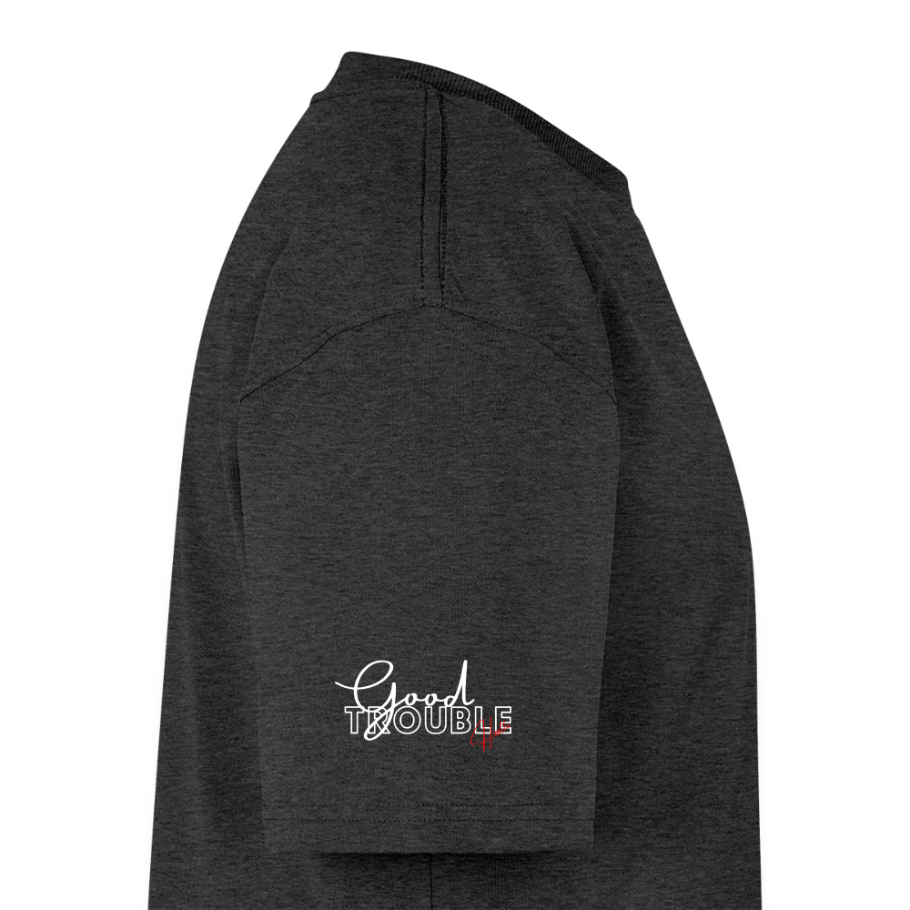 Faithfulness over Loyalty Tee - heather anthracite