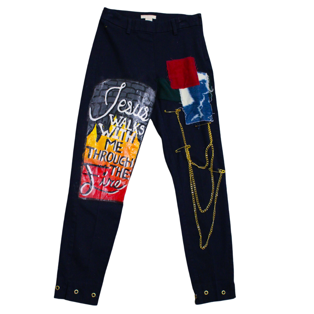Jesus is with me through the fire pants